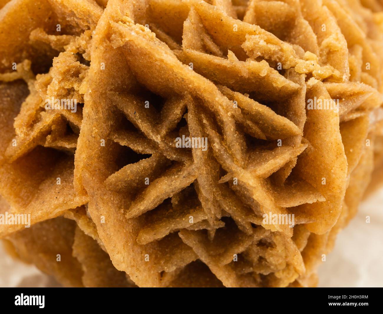 gros plan d'un spécimen de minéral à collectionner Banque D'Images