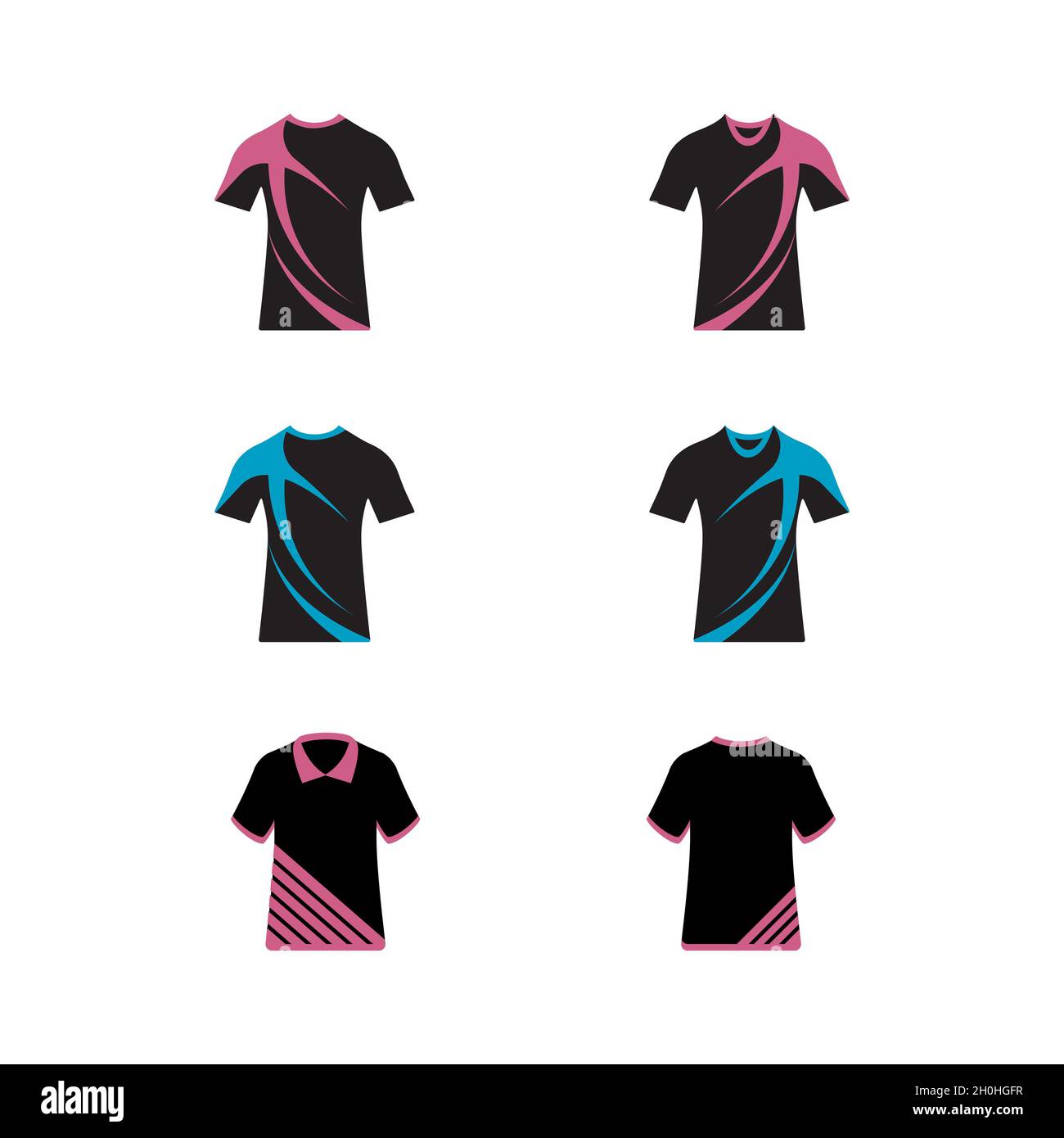 Modèle d'illustration de la conception d'une chemise vectorielle pour t- shirt Photo Stock - Alamy