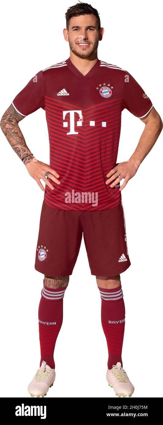 Munich, Allemagne.13 octobre 2021.Lucas HERNANDEZ (FC Bayern Munich), image unique, découpe, photo du corps entier, figure entière.USAGE ÉDITORIAL UNIQUEMENT !À DES FINS ÉDITORIALES UNIQUEMENT !Équipe FC Bayern Munich.Football 1.Bundesliga, saison 2021/2022 crédit: Peter Schreiber/FC Bayern Munich via Sven Simon Fotoagentur GmbH & Co. Pressefoto KG # Prinzess-Luise-Str.41 # 45479 M uelheim/R uhr # Tél0208/9413250 # Fax.0208/9413260 # GLS Banque # BLZ 430 609 67 # compte 4030 025 100 # IBAN DE75 4306 0967 4030 0251 00 # BIC GENODEM1GLS # www.svensimon.net./dpa/Alamy Live News Banque D'Images