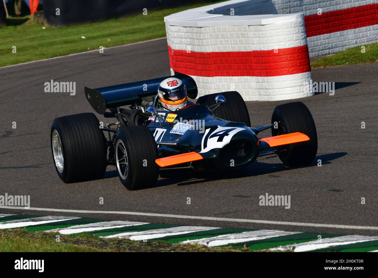 BRM P133, BRM Celebration, soixante-dix ans après leur première participation au Grand Prix de 1951 à Silverstone.Goodwood Revival 2021, Goodwood, Banque D'Images