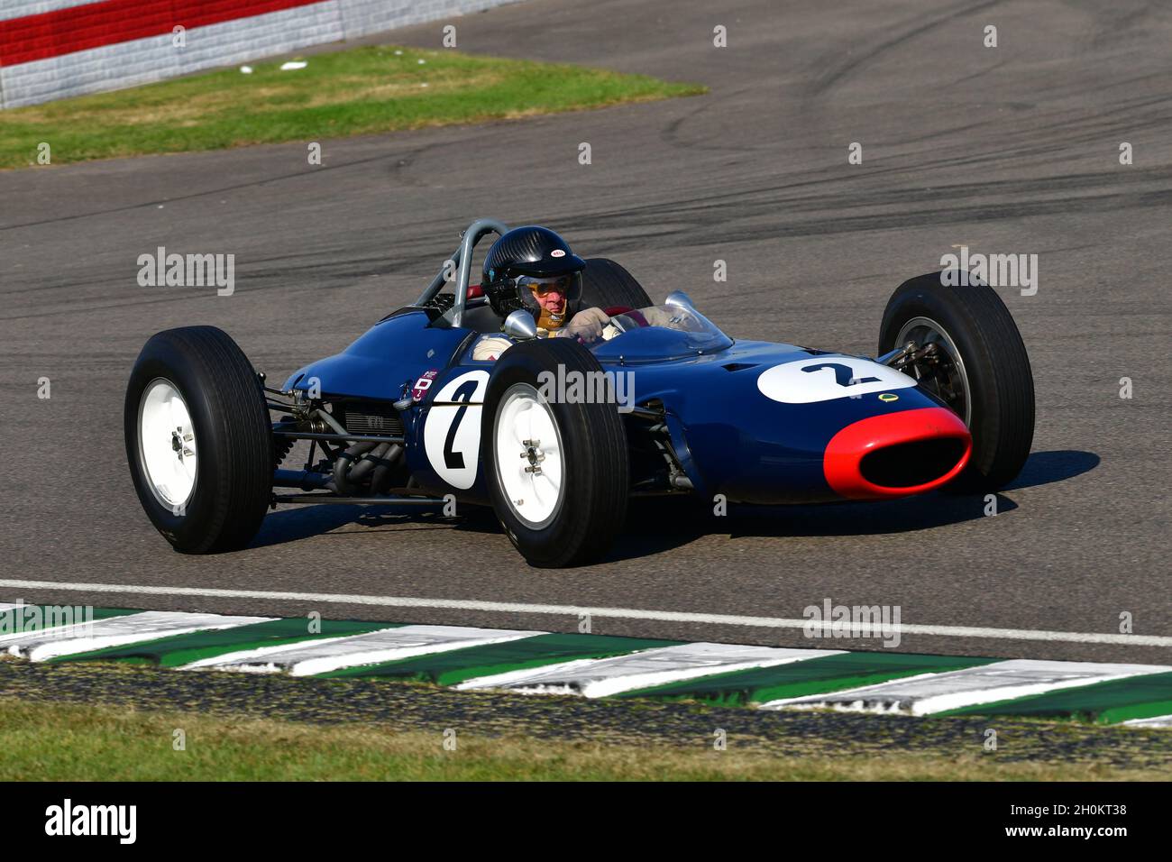 Federico Buratti, Lotus-BRM 24, BRM Celebration, soixante-dix ans après leur première participation au Grand Prix de 1951 tenu à Silverstone.Goodwood R Banque D'Images