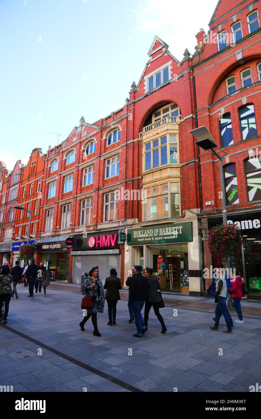 IRLAND.DUBLIN.CENTRE-VILLE, GRAFTON PEETPIÉTON STREET Banque D'Images