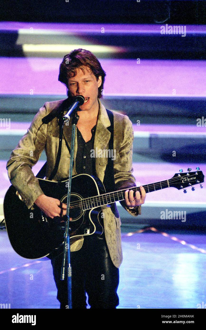 Sanremo Italie 1996-02-22: Bon Jovi, invités du Festival Sanremo 1996 Photo  Stock - Alamy