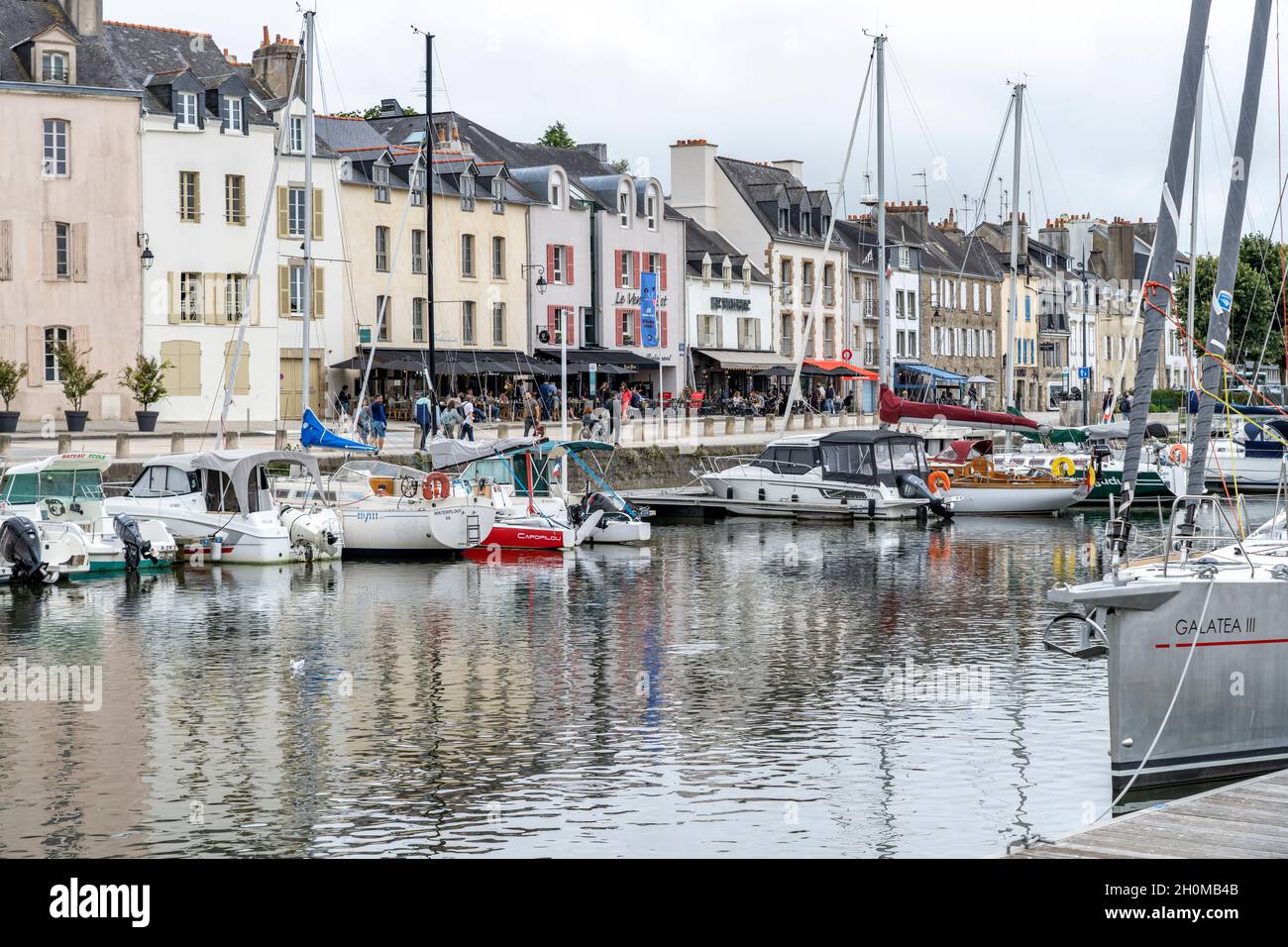 Der Hafen à vannes, Bretagne, Frankreich | Port à vannes, Bretagne, France Banque D'Images