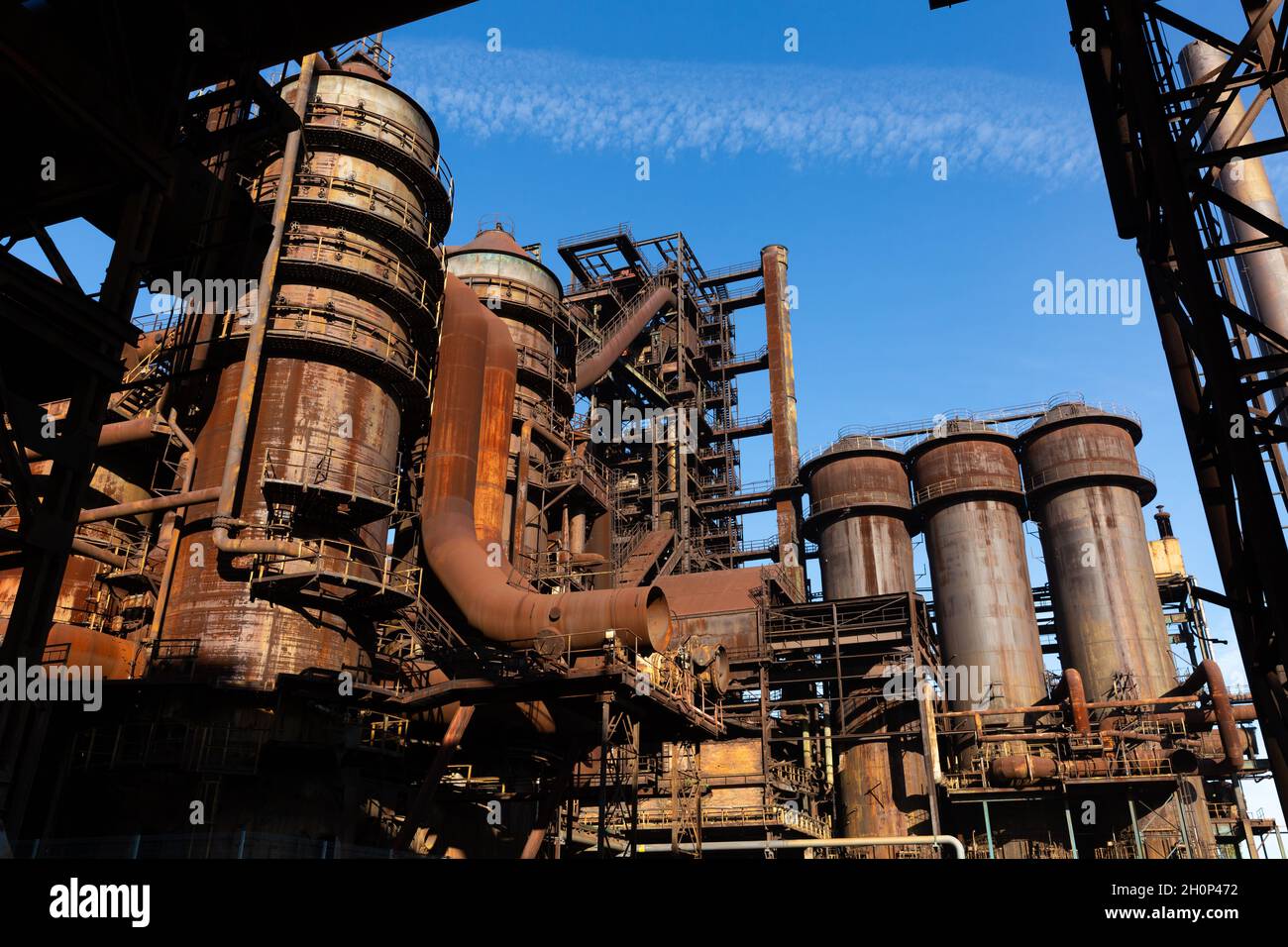 Usine métallurgique historique Banque de photographies et d’images à