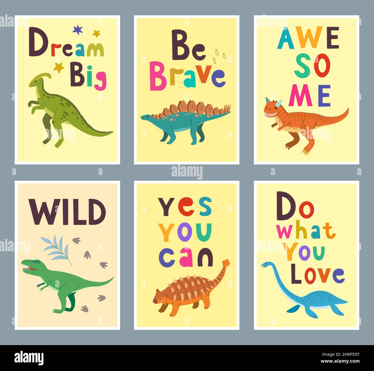 Impression De Dino Banque D Image Et Photos Alamy
