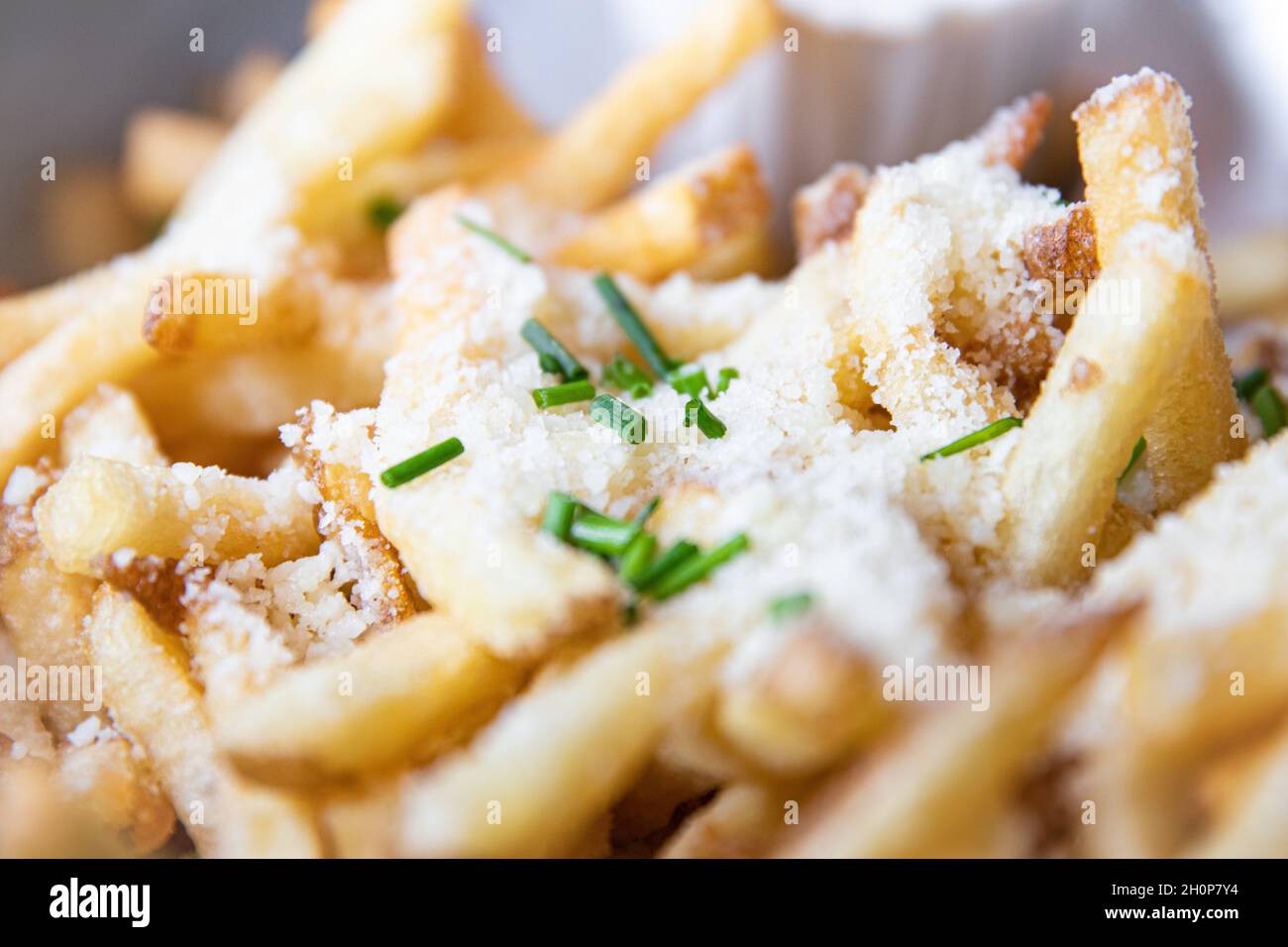 Frites aux truffes Banque D'Images