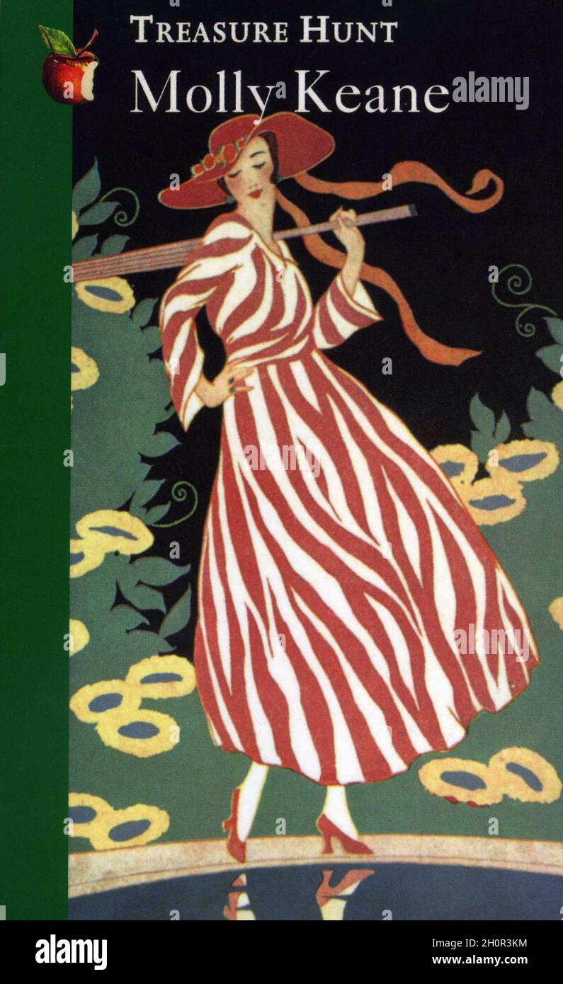 Couverture de livre.« Treasure Hunt » par Molly Keane. Banque D'Images