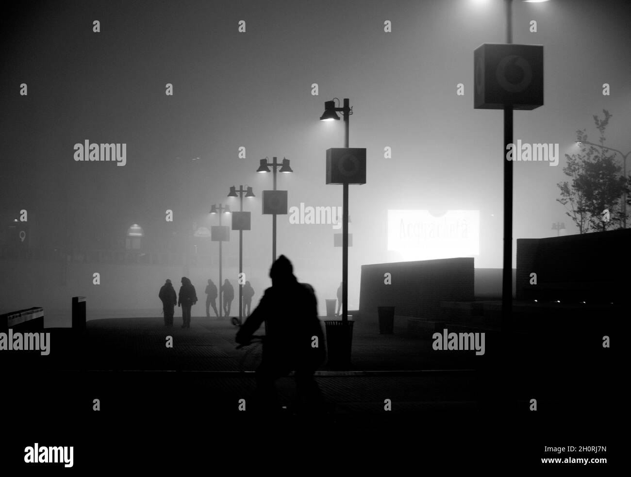 Street Photography, Milan, Italie, 2015, Dock. Banque D'Images