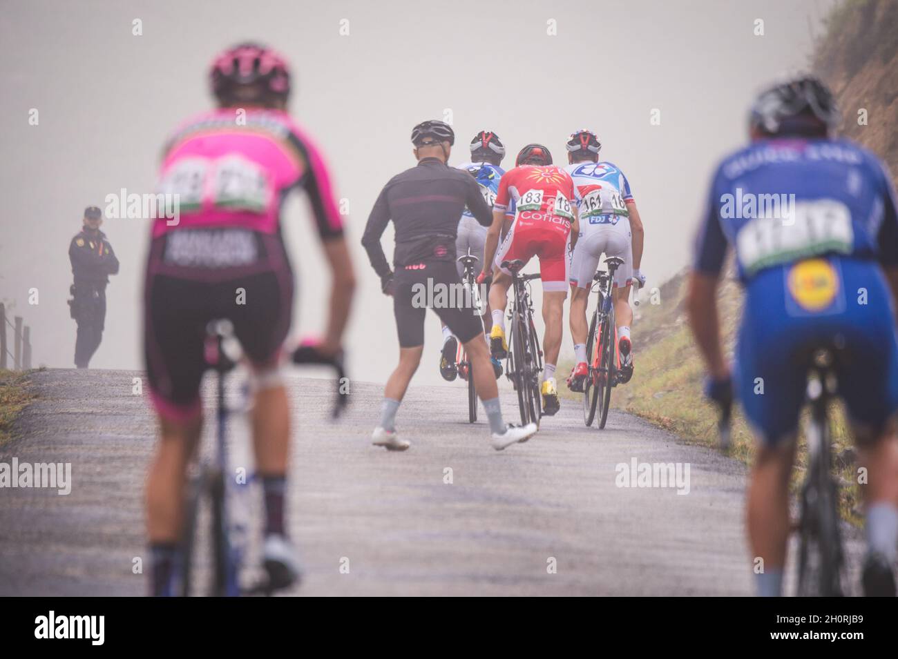 6 septembre 2017, Los Machucos, Espagne; Cyclisme, Vuelta a Espana Stage 17; Banque D'Images