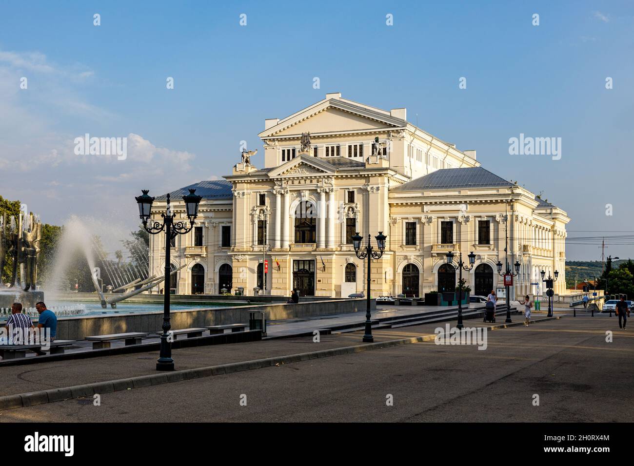 La ville de Drobeta Turnu Severin en Roumanie Banque D'Images