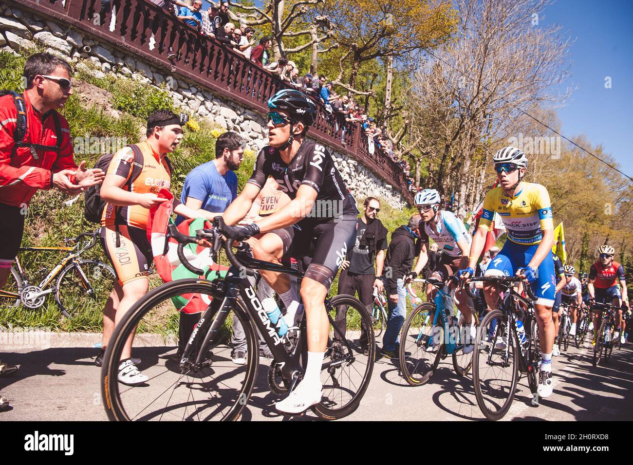 2017 Tour du pays Basque.Michal Kwiatkowski. Banque D'Images