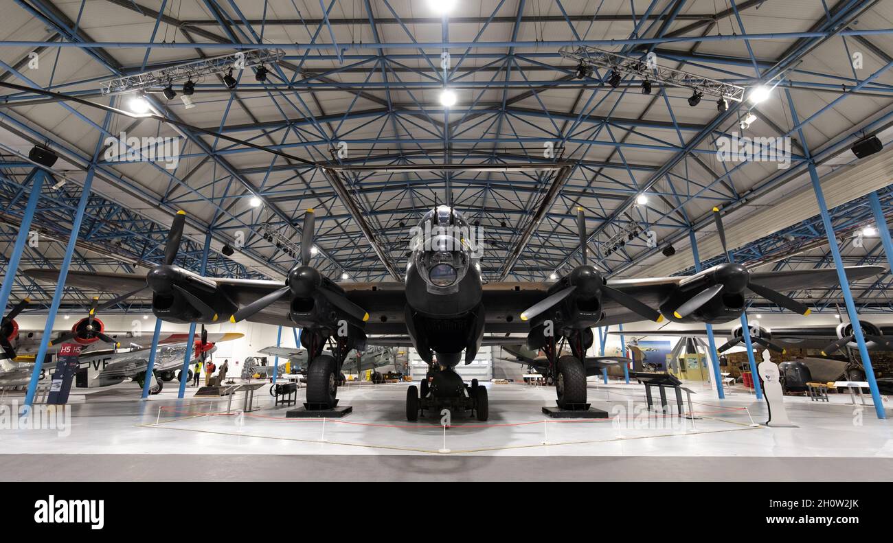 Bombardier Avro Lancaster, Royal Air Force Museum, Londres Banque D'Images