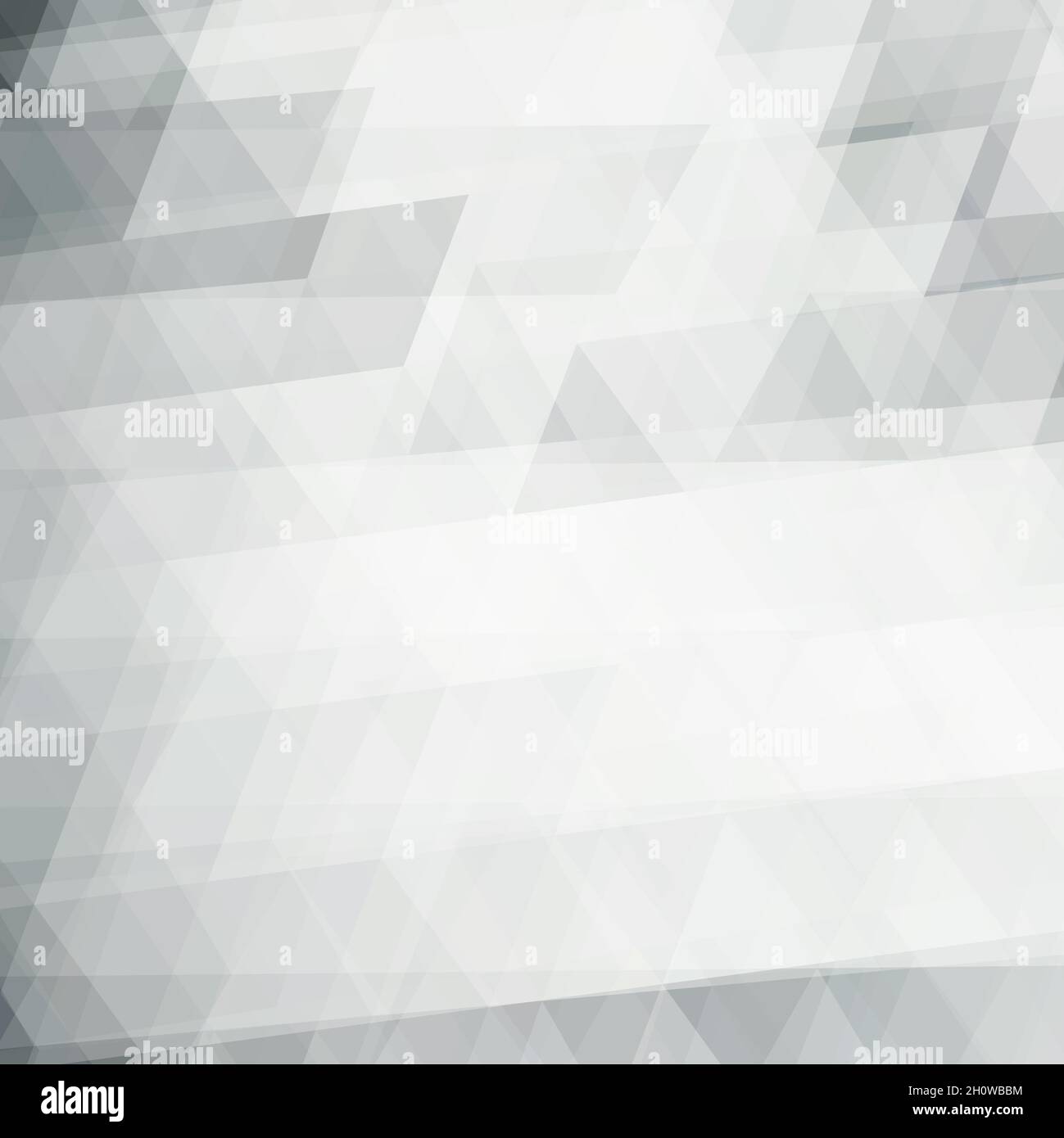 Arrière-plan noir et blanc abstrait de la taille basse texturé par des triangles.Motif graphique raster Banque D'Images