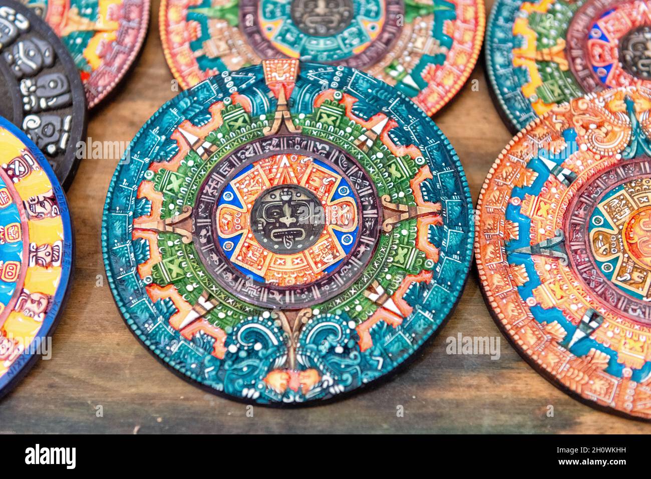 Objet souvenir, culture et tradition mexicaines, Mexique, 2021 Banque D'Images