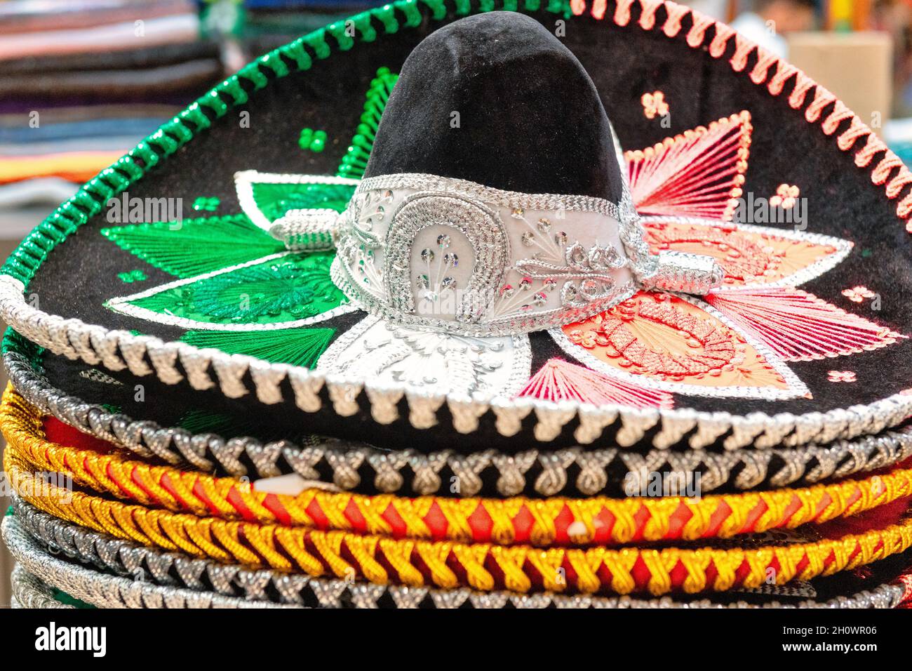 Chapeau mexicain. Culture et tradition, Mexique, 2021 Banque D'Images