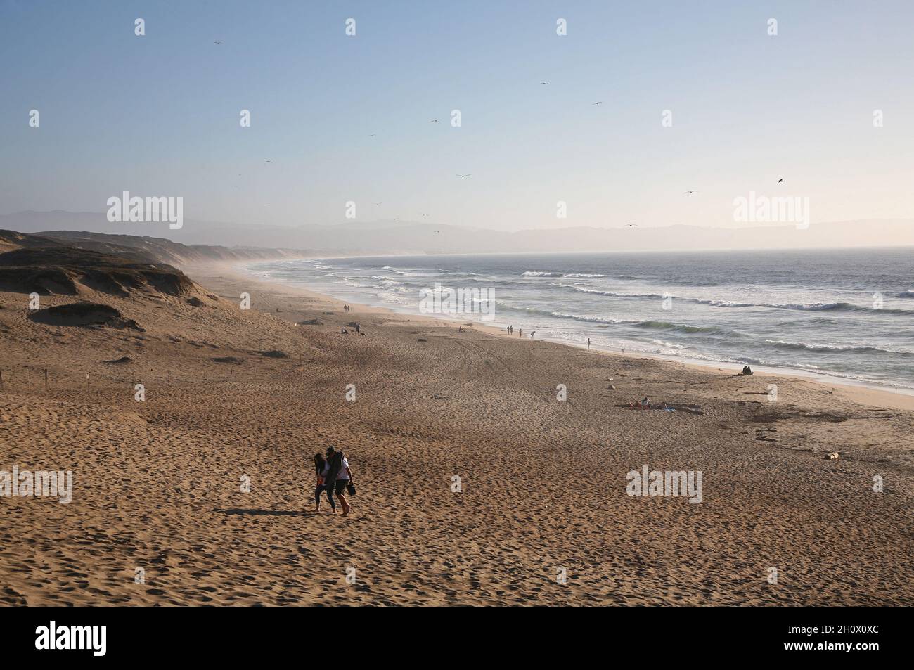 Marina State Beach, Marina CA Banque D'Images