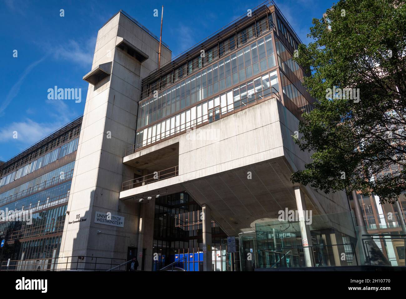 Université de Westminster, Marylebone, Londres, Angleterre, Royaume-Uni Banque D'Images