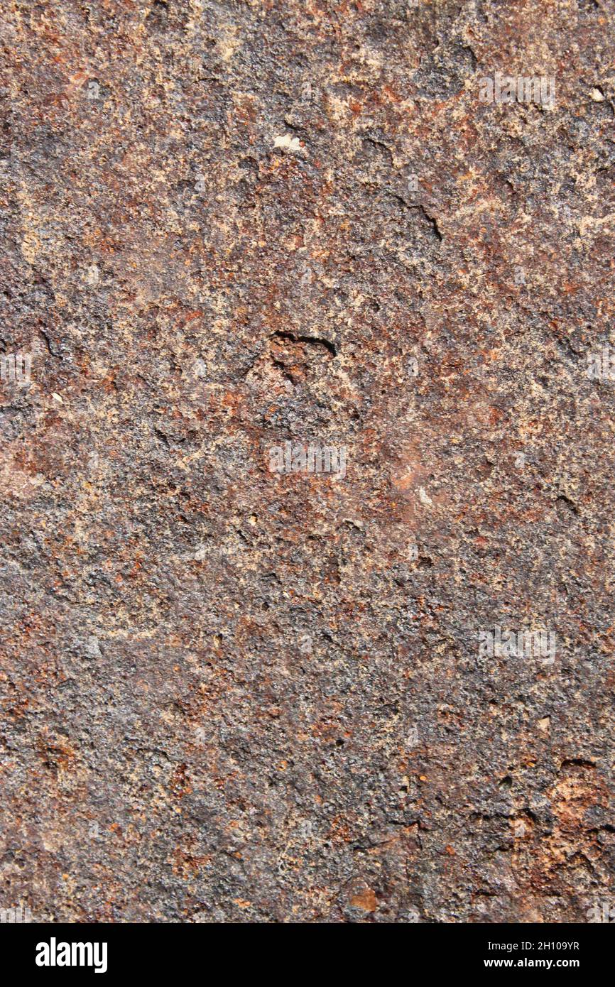 surface métallique rouillée et corrodée Banque D'Images