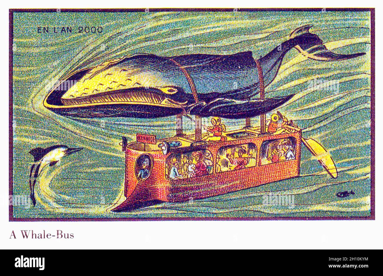 Jean-Marc côté - Un bus de baleines - en l'an 2000 - 1899 Banque D'Images