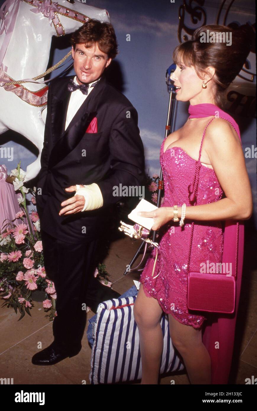 Jimmy Connors et sa femme Patti Connors octobre 1990 crédit : Ralph ...