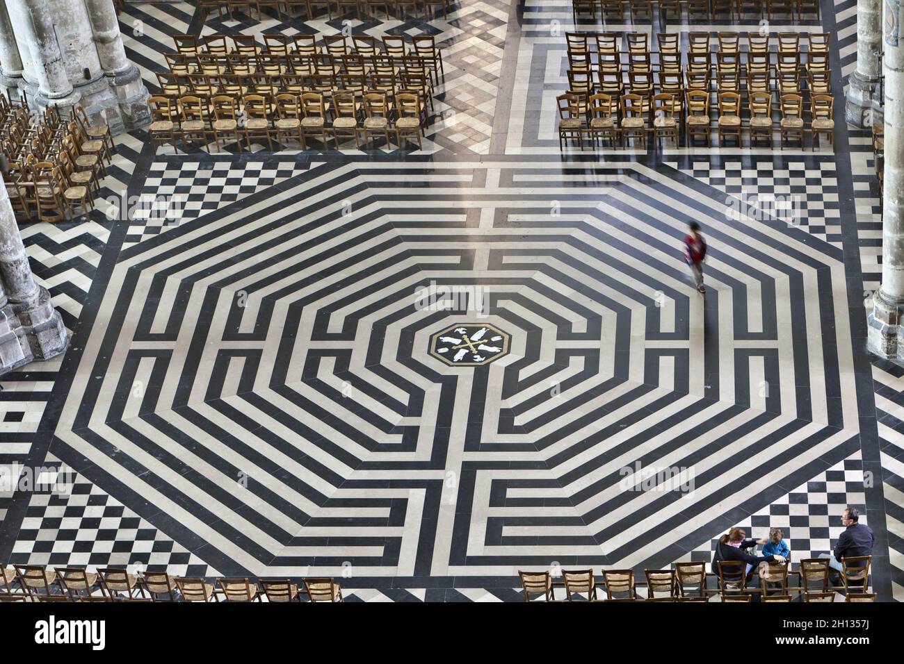 FRANCE - PICARDIE - SOMME (80) - AMIENS : CATHÉDRALE NOTRE DAME (PATRIMOINE MONDIAL DE L'UNESCO) Banque D'Images