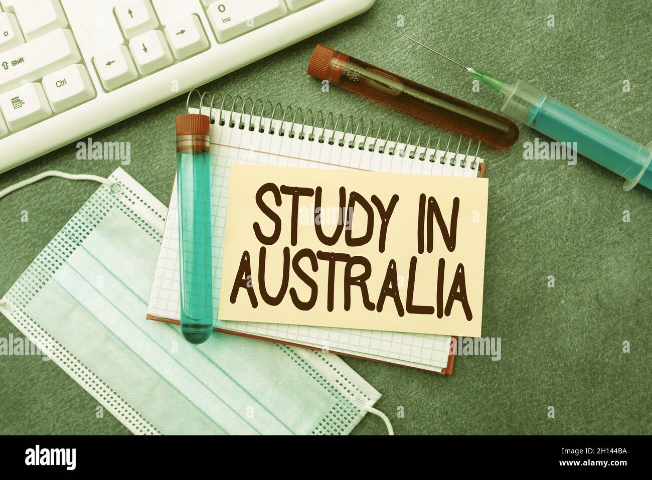 Légende du texte présentant l'étude en Australie.Aperçu de