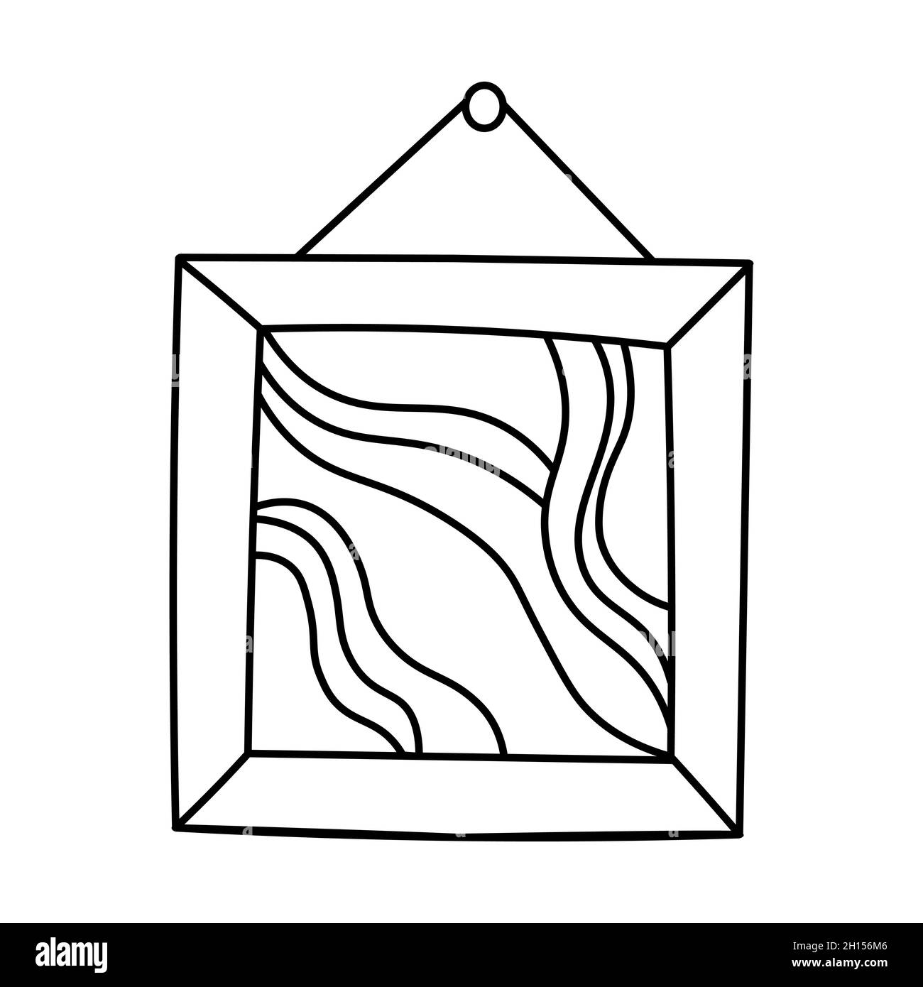 Image Dans Un Cadre Sur Le Mur Style De Contour Illustration Vectorielle De Style Doodle Isolee Sur Fond Blanc Livre De Coloriage Pour Enfants Image Vectorielle Stock Alamy Image Dans Un Cadre Sur Le Mur Style De Contour Illustration Vectorielle De Style Doodle Isolee Sur Fond Blanc Livre De Coloriage Pour Enfants Image Vectorielle Stock Alamy