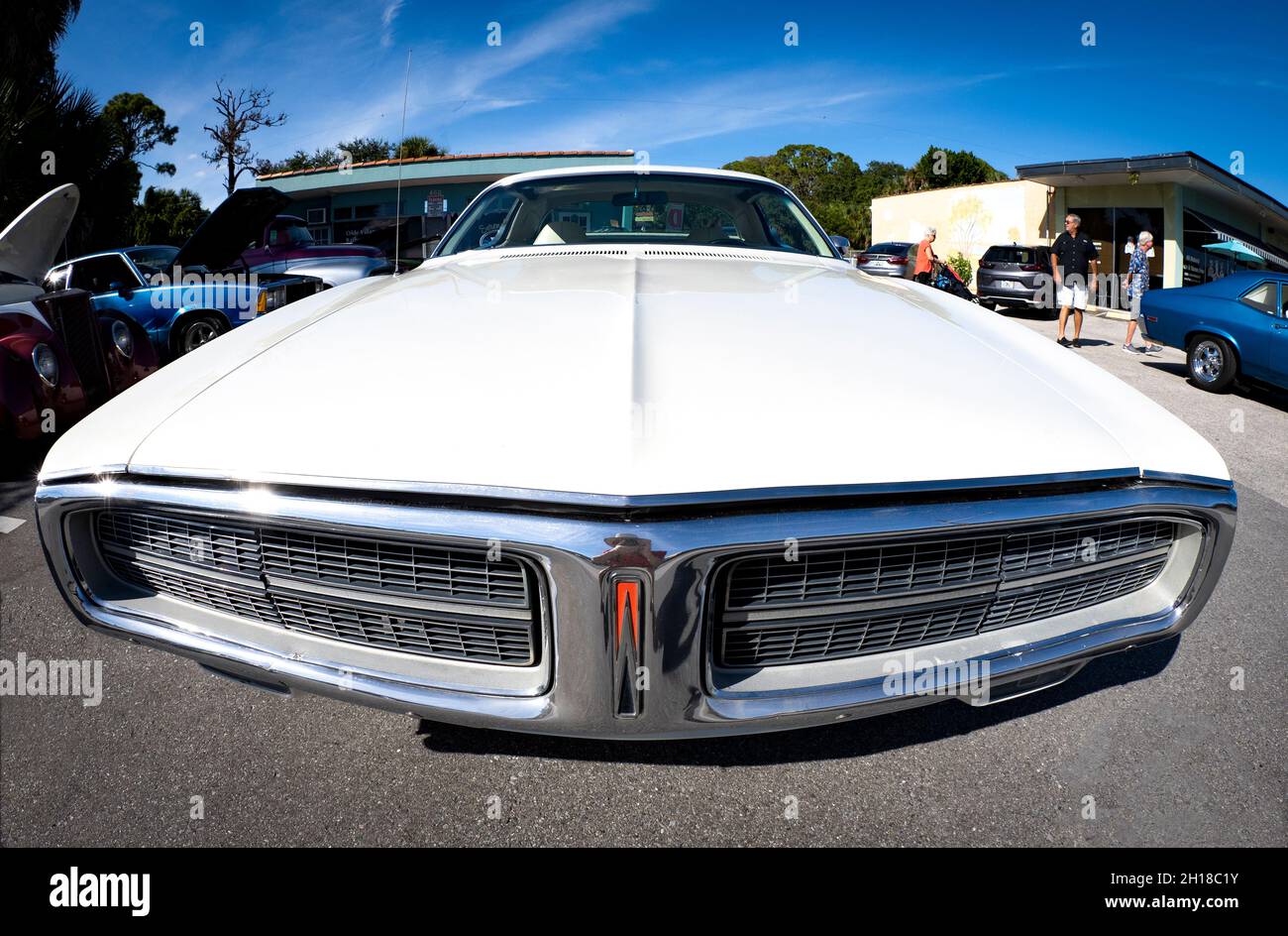 Cruisin’ sur Dearborn salon de voiture mensuel sur Dearborn Street à Englewood Florida USA Banque D'Images