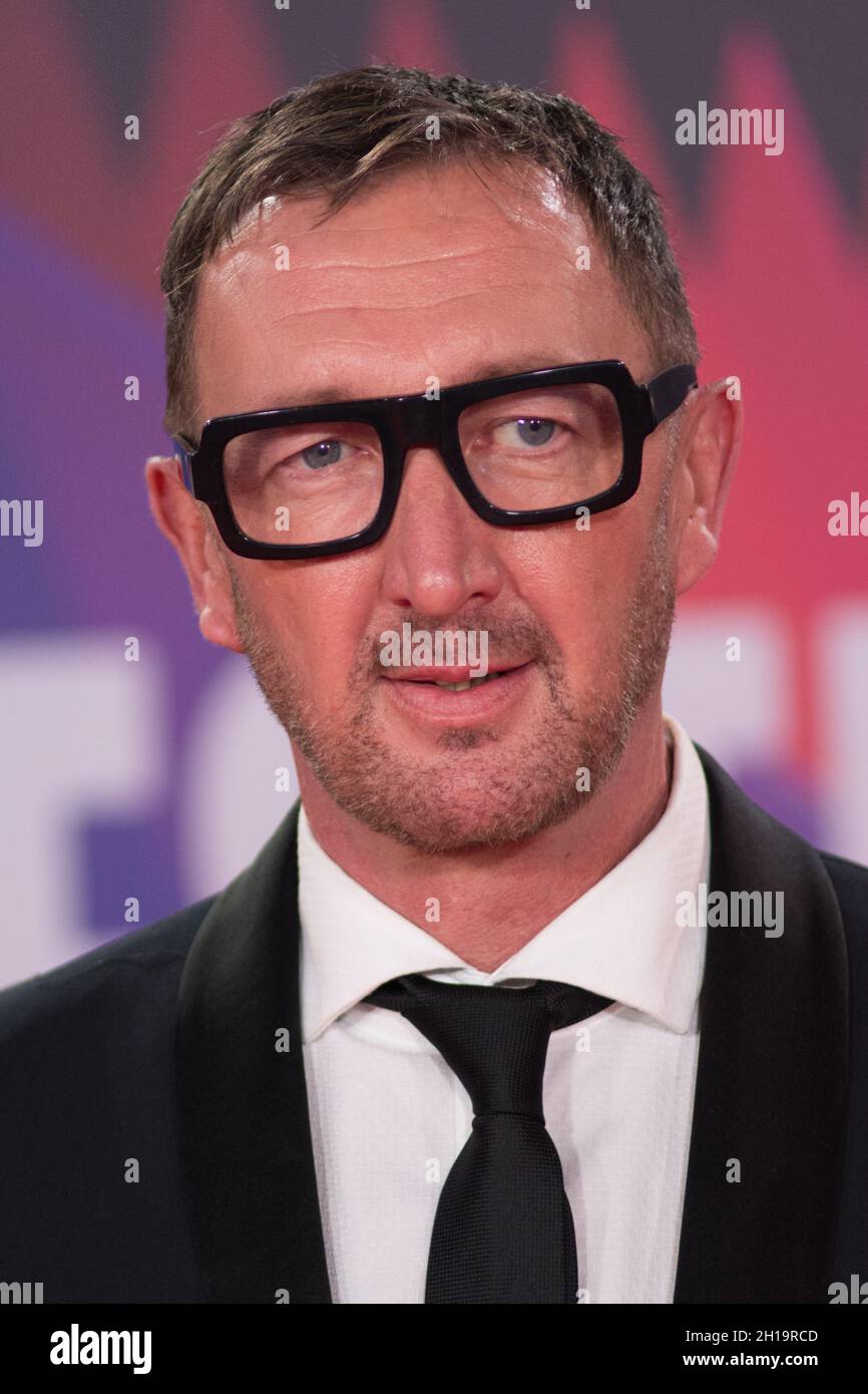 Londres, Royaume-Uni.17 octobre 2021 : Ralph Ineson assiste à la tragédie de Macbeth pour fermer le 65e BFI London film Festival, 17 octobre 2021 Southbank Center, Royal Festival Hall, Londres, Royaume-Uni.Crédit : Picture Capital/Alamy Live News Banque D'Images