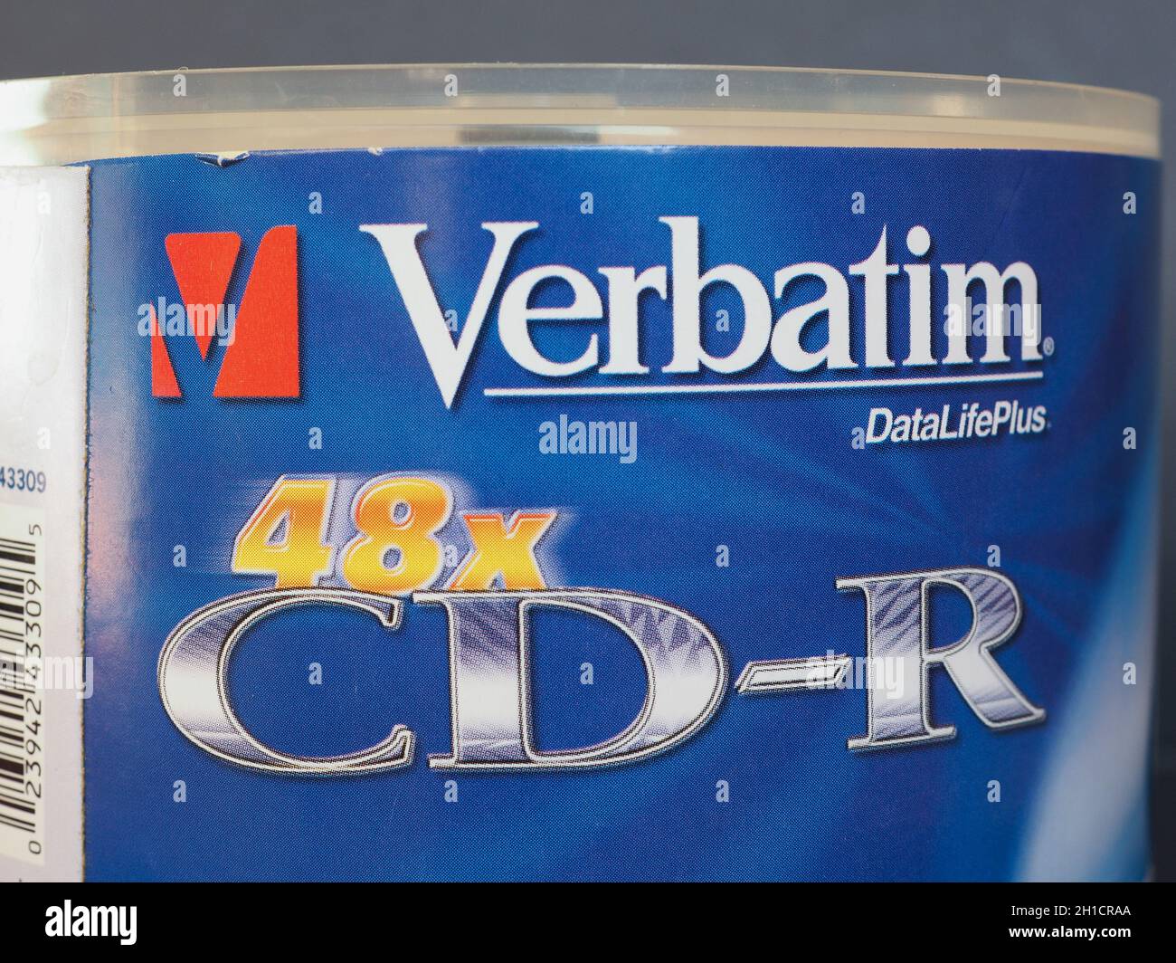 YOKOHAMA, JAPON - VERS FÉVRIER 2020: Paquet CD-r Verbatim DataLifePlus Banque D'Images