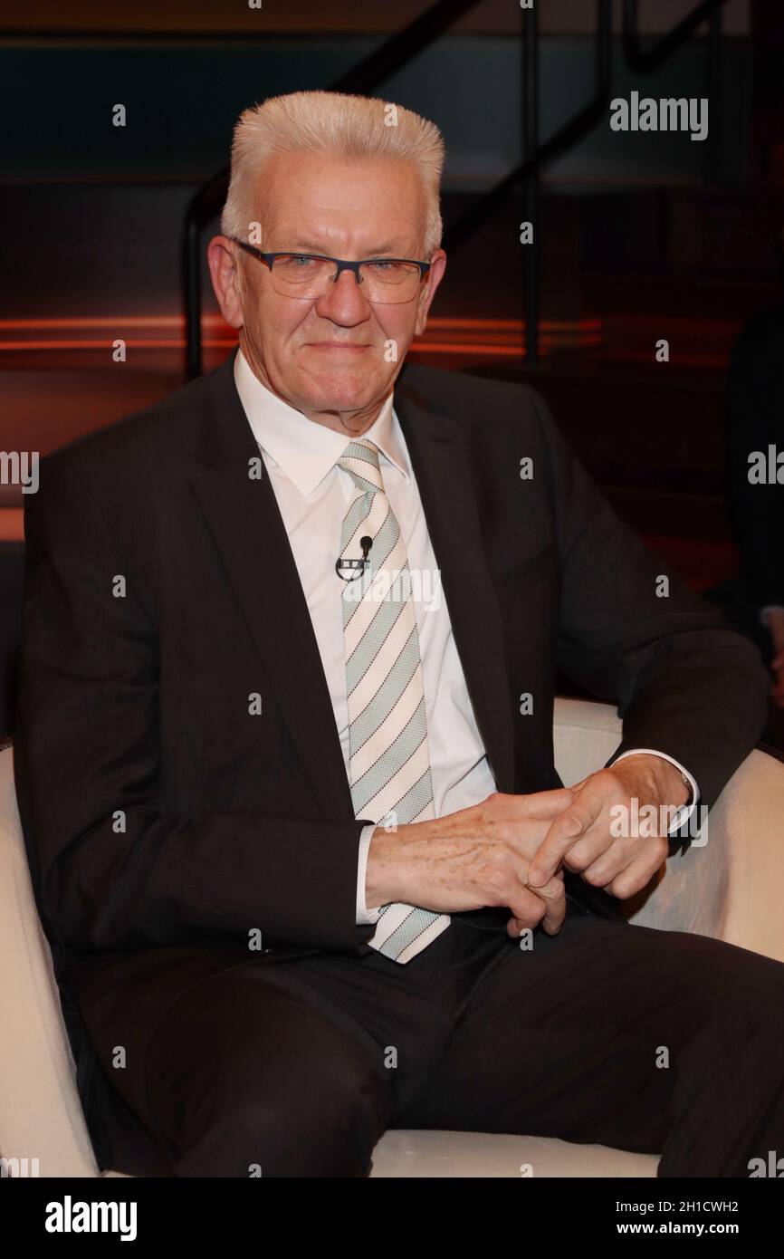 Winfried Kretschmann, Lanz, Sendung 2 vom 04.03.2020, Hambourg Banque D'Images