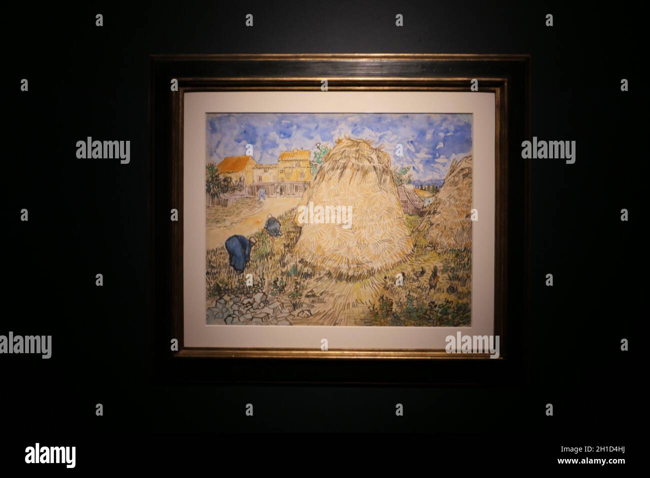 VENTE DE CHRISTIE LE 20 OCTOBRE 2021 .ŒUVRES MODERNES DE VENTE EN SOIRÉE D'ART BRITANNIQUE ET IRLANDAIS DE WINSTON CHURCHILL, ELISABETH FRINK, BARBARA HEPWORTH, GERALD LAING, L.S.LOWRY, HENRY MOORE, BEN NICHOLSON, SAMUEL JOHN PEPLOE, JACK BUTLER YEATS LA COLLECTION COX: THE STORY OF IMPRESSIONISM, EVENING SALE UVRES DE GUSTAVE CAILLEBOTTE, PAUL CÉZANNE, ET VINCENT VAN GOGH Banque D'Images