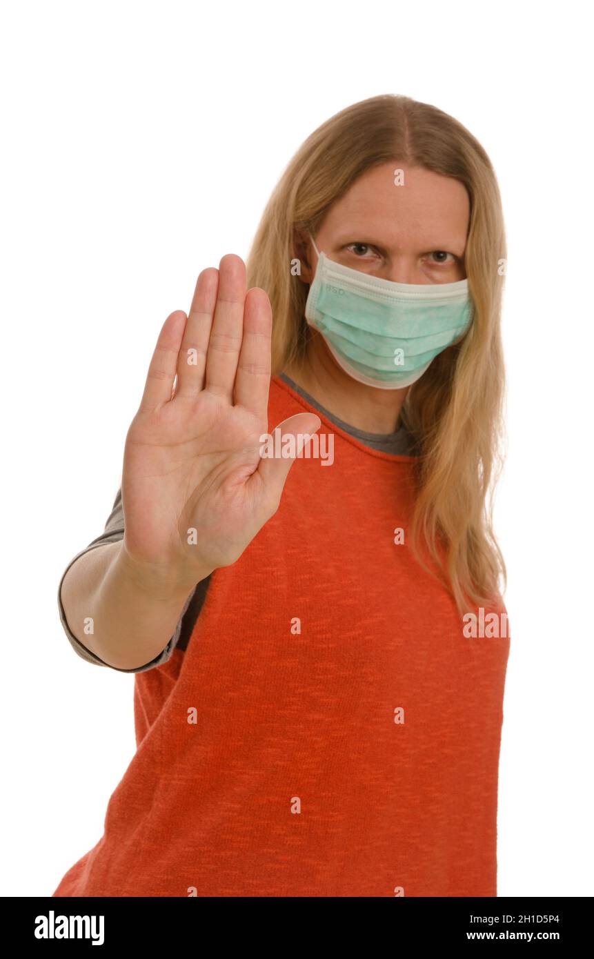 masque de protection grippe corona covid19 infection malade virus de  protection de la bouche Photo Stock - Alamy