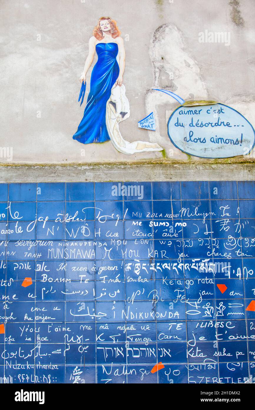 PARIS, FRANCE - MARS, 2018 : Banque D'Images