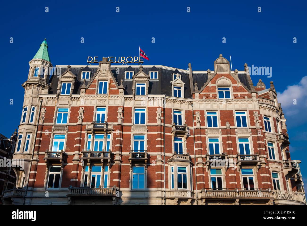 AMSTERDAM, PAYS-BAS - MARS 2018: L'hôtel de luxe de l'Europe Amsterdam  Photo Stock - Alamy