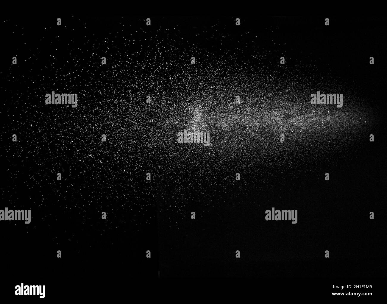 jet d'eau goutte vapeur goutte air brouillard Banque D'Images