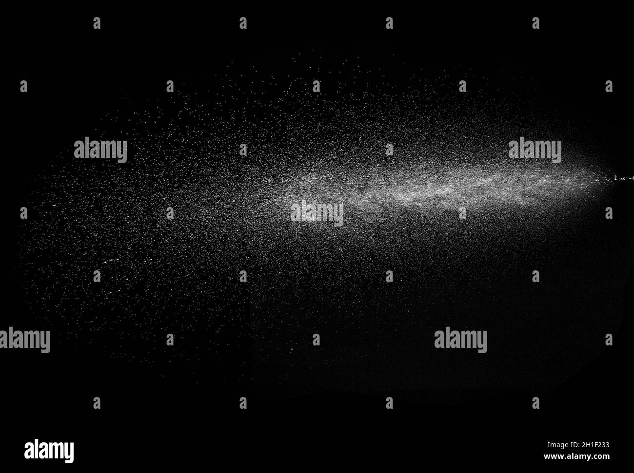 jet d'eau goutte vapeur goutte air brouillard Banque D'Images