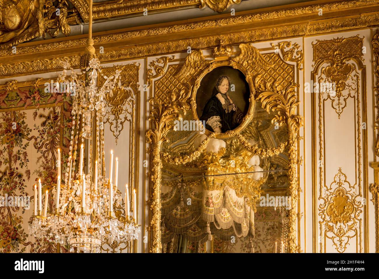 FRANCE.YVELINES (78).VERSAILLES.CHÂTEAU DE VERSAILLES.APPARTEMENT DE LA