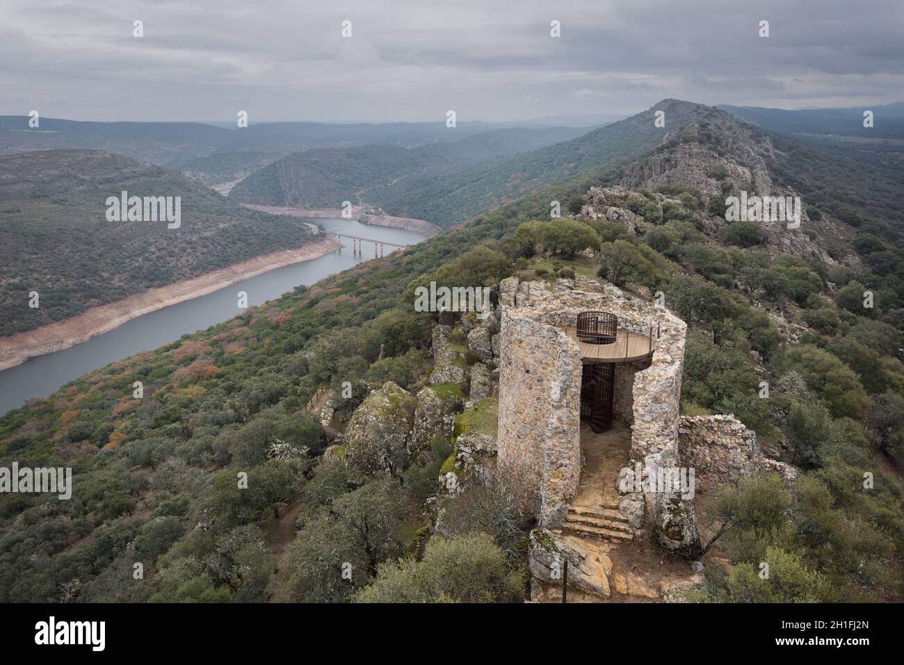 Parc national Monfrague à Cáceres, Extremadura, Espagne. Banque D'Images