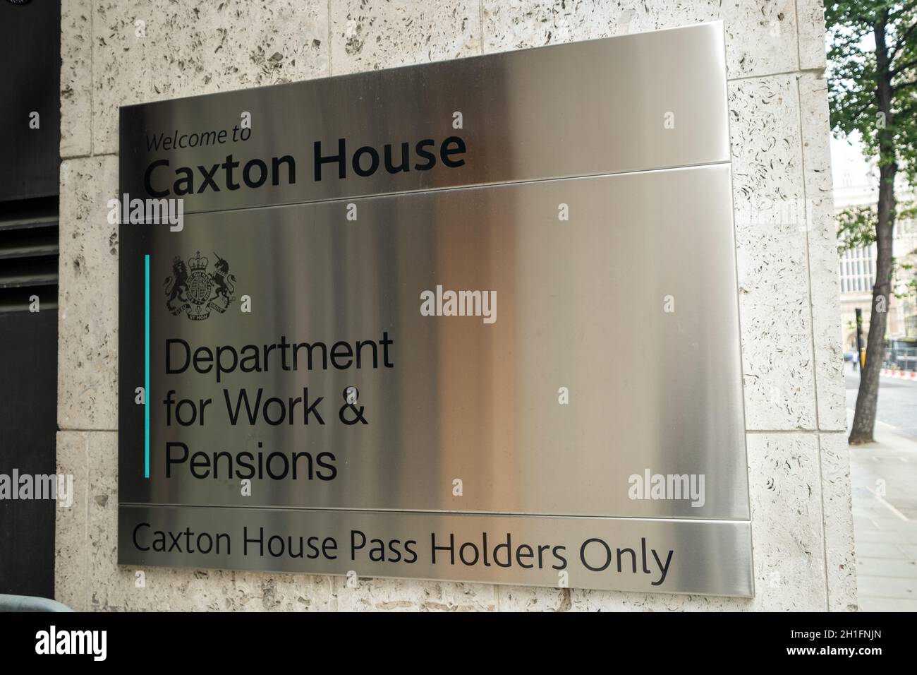 Londres- Ministère du travail et des pensions de Caxton House à Westminster.Bâtiment du gouvernement du Royaume-Uni Banque D'Images