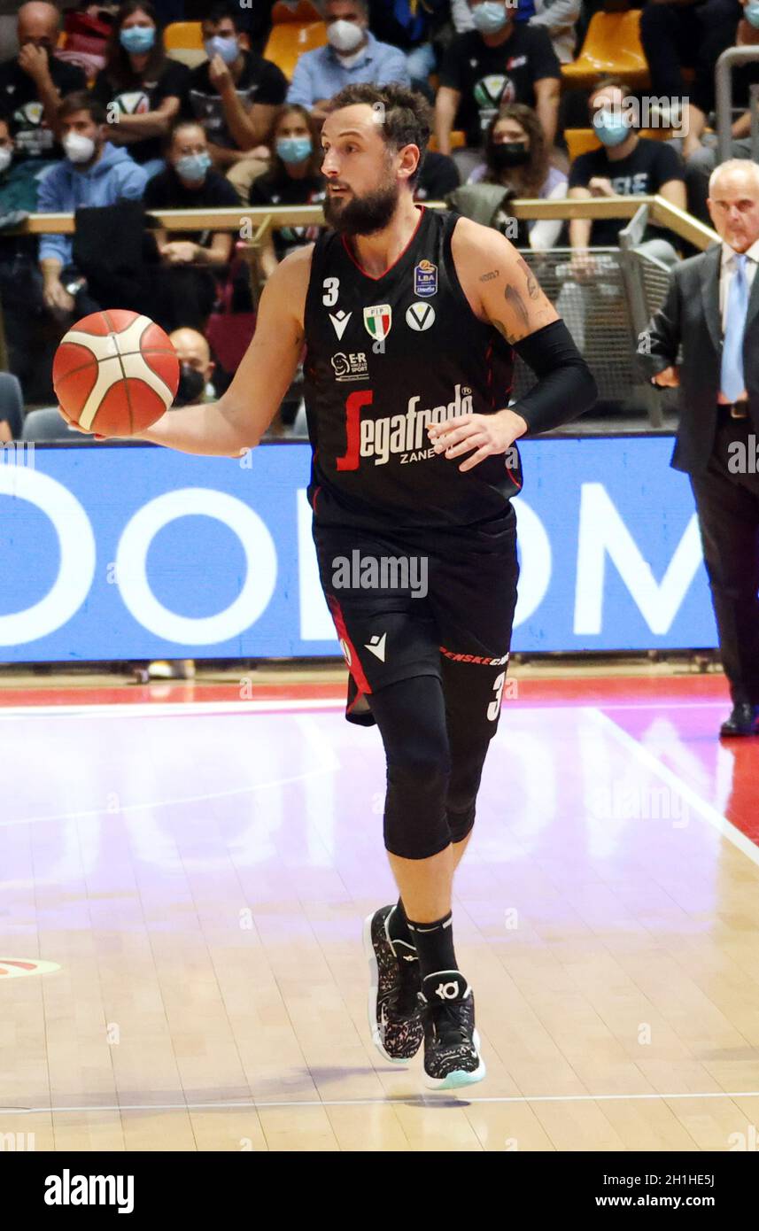 Marco Belinelli (Segafredo Virtus Bologna) pendant la série A1 italien LBA championnat de basket-ball match Segafredo Virtus Bologna vs.Allianz Pallaca Banque D'Images