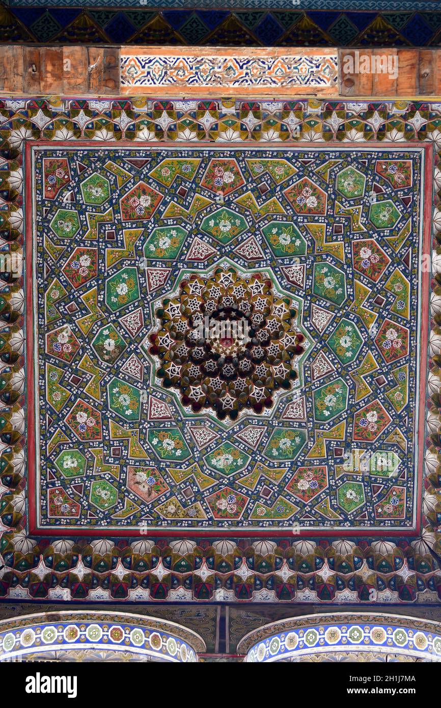 Mosquée Bolo Haouz, Boukhara, Bouxoro, Ouzbékistan, Asie centrale Banque D'Images