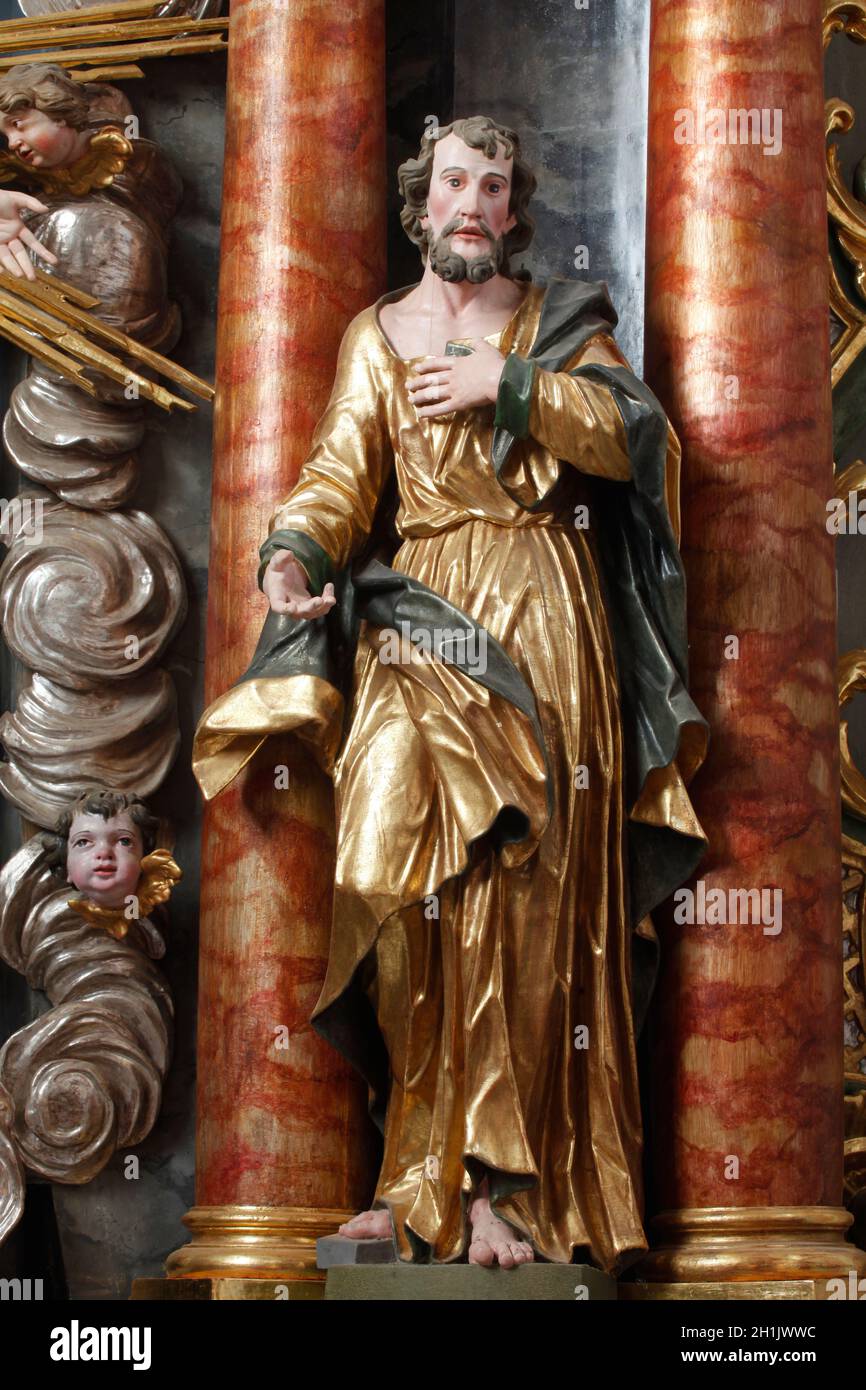 Statue de Saint Banque D'Images