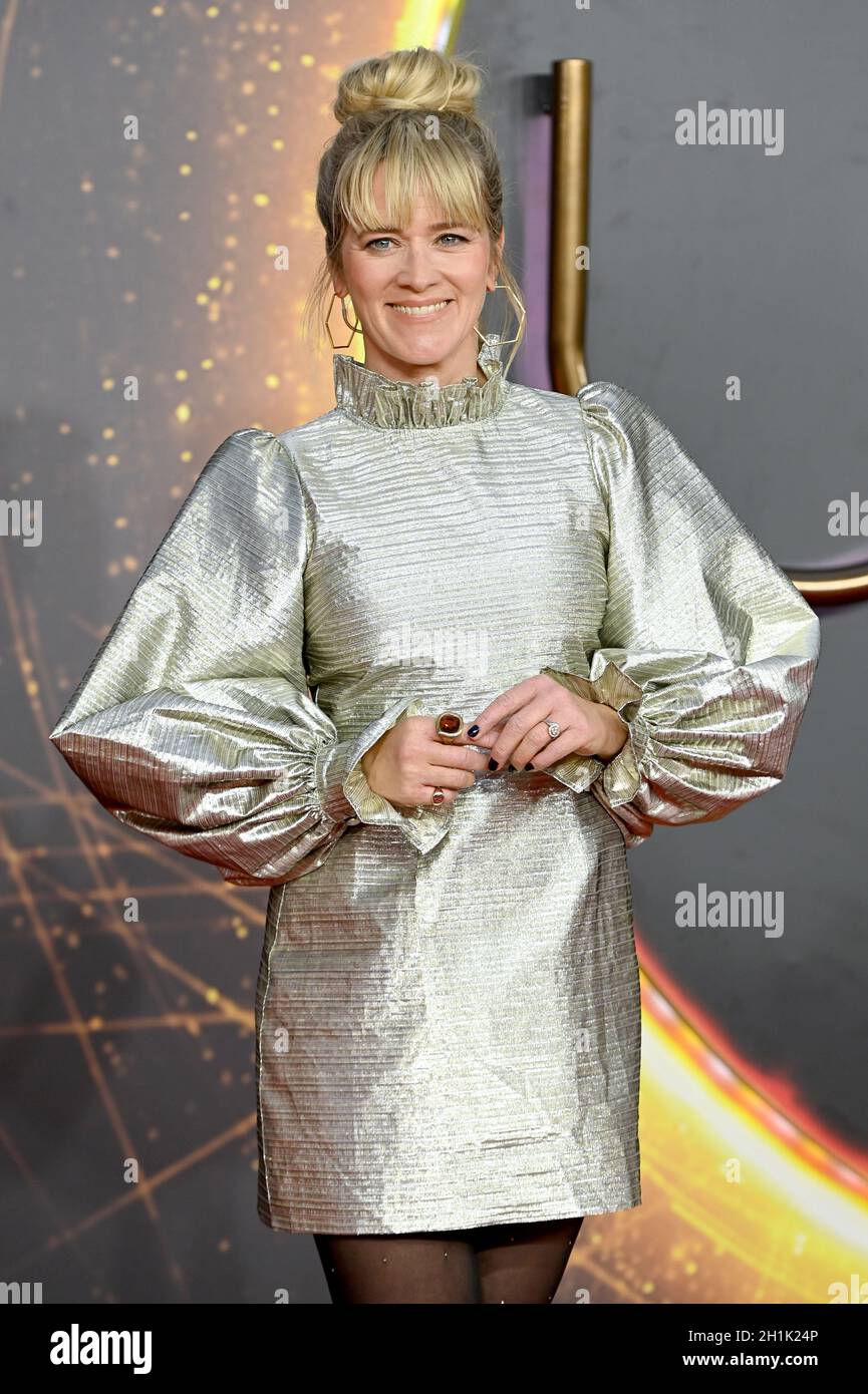 La photo doit être créditée ©Alpha Press 079965 18/10/2021 Edith Bowman UK Special screening of Dune in London Banque D'Images