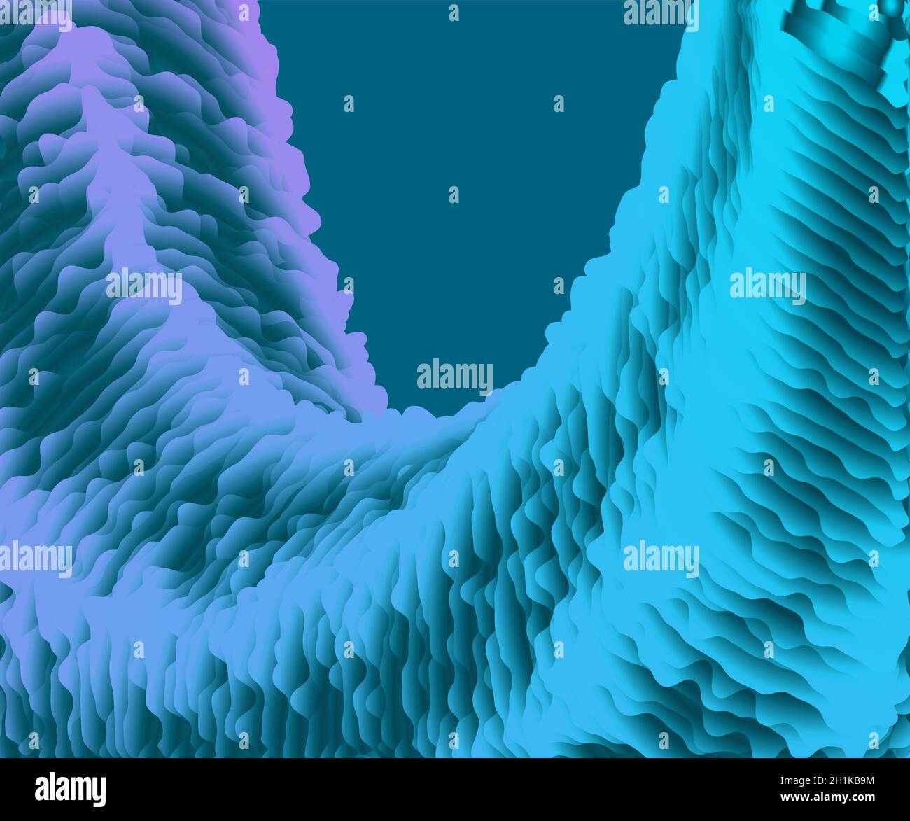 fond flocon de neige ondulé, avec fond de couleur sombre, idéal pour le matériau de conception, pourcentage, décoration murale, web design, poster,bannière, Illustration de Vecteur