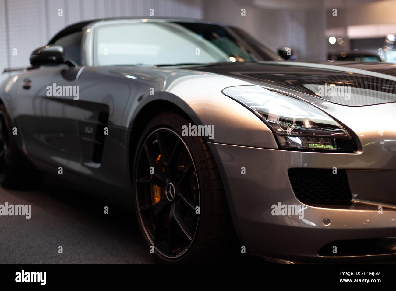 Stuttgart, Allemagne - 8 août 2020. Voiture de sport à l'exposition. Banque D'Images