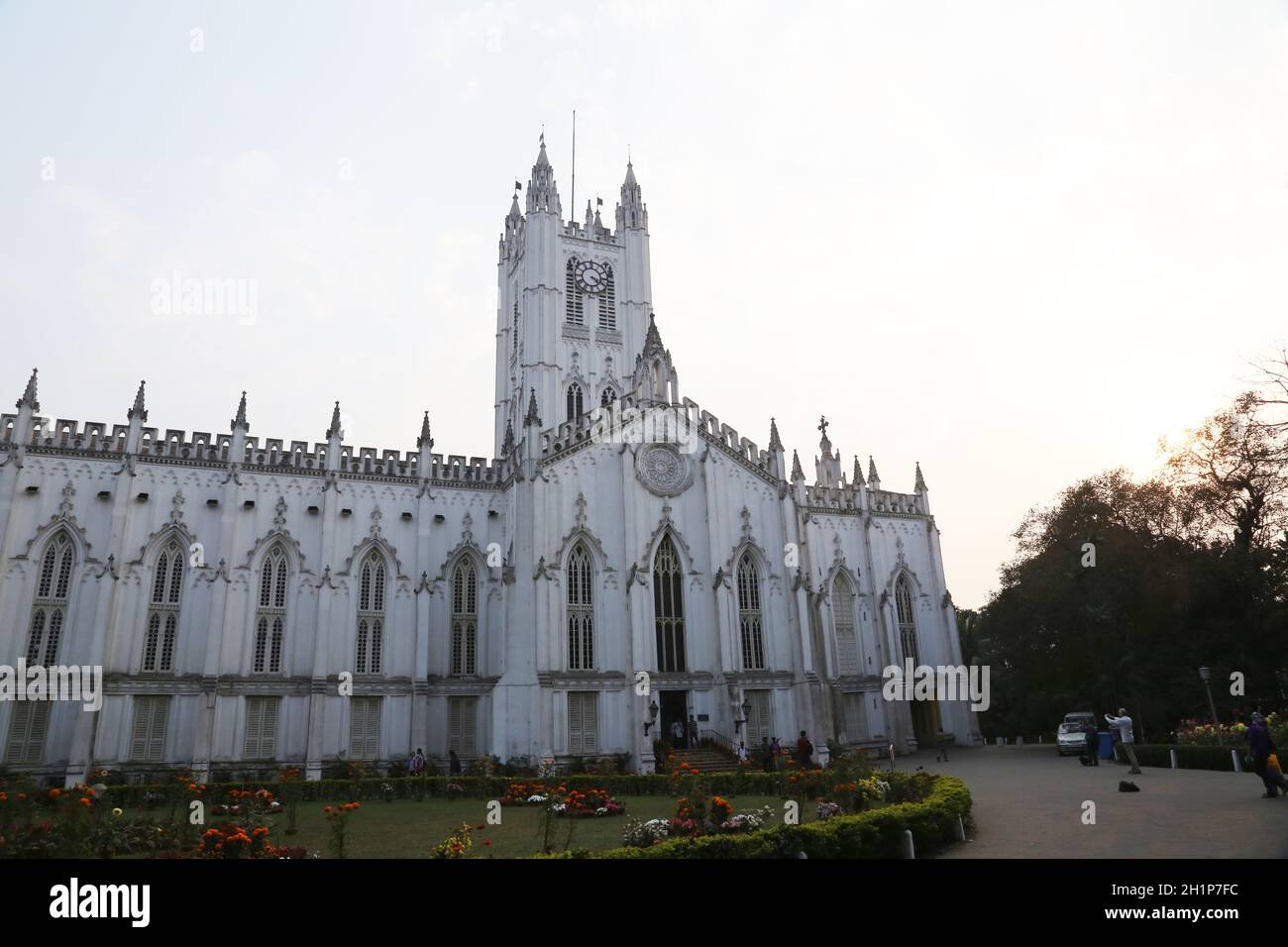 La Cathédrale St Paul, Kolkata Banque D'Images