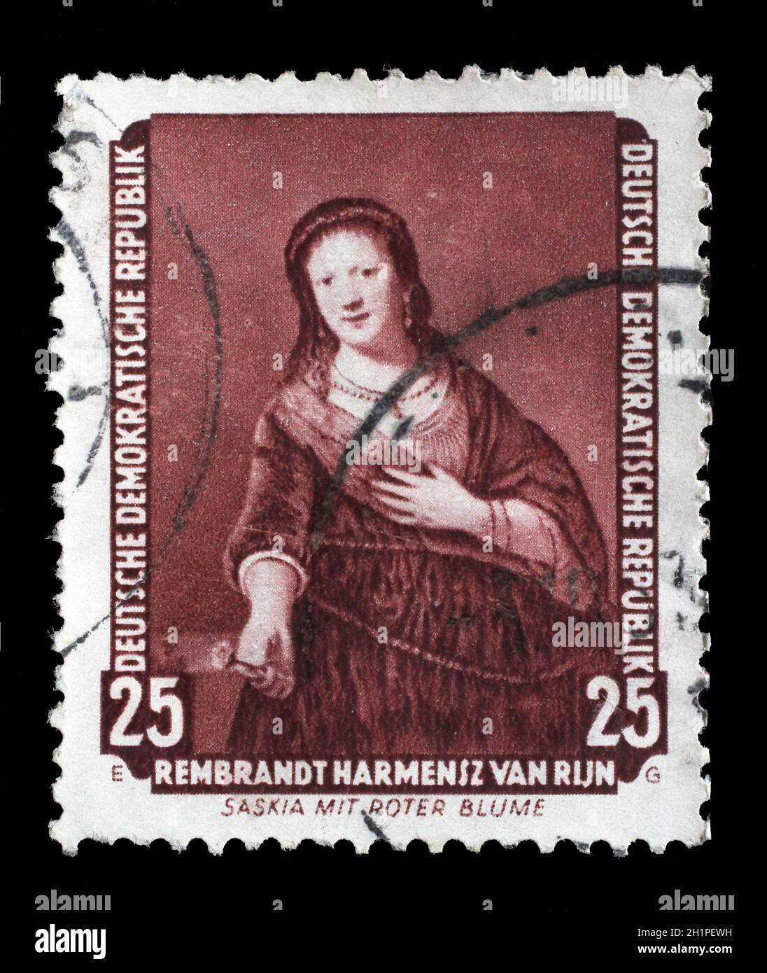 Stamp printed in ddr shows Banque de photographies et d'images à haute  résolution - Alamy