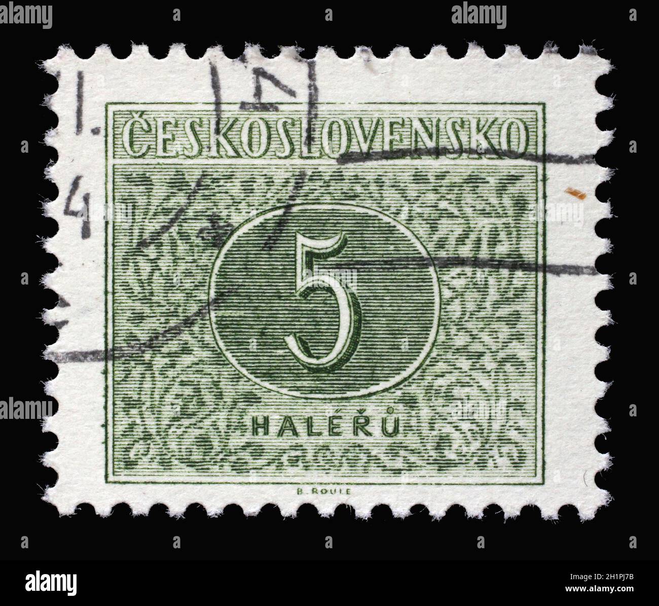 Timbres Tchécoslovaquie 1945 Mi Bloc 7 (complète edition) inutilisé